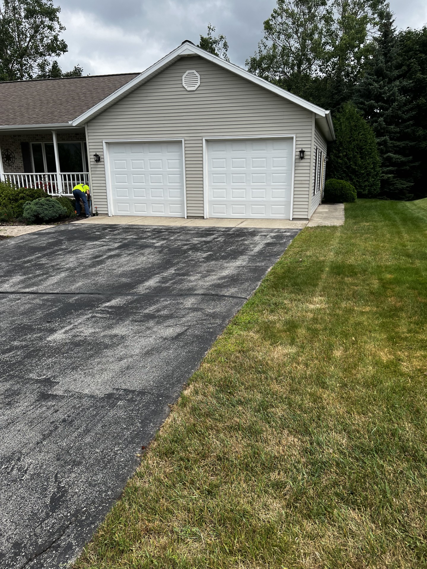 Before: Faded & Weathered
