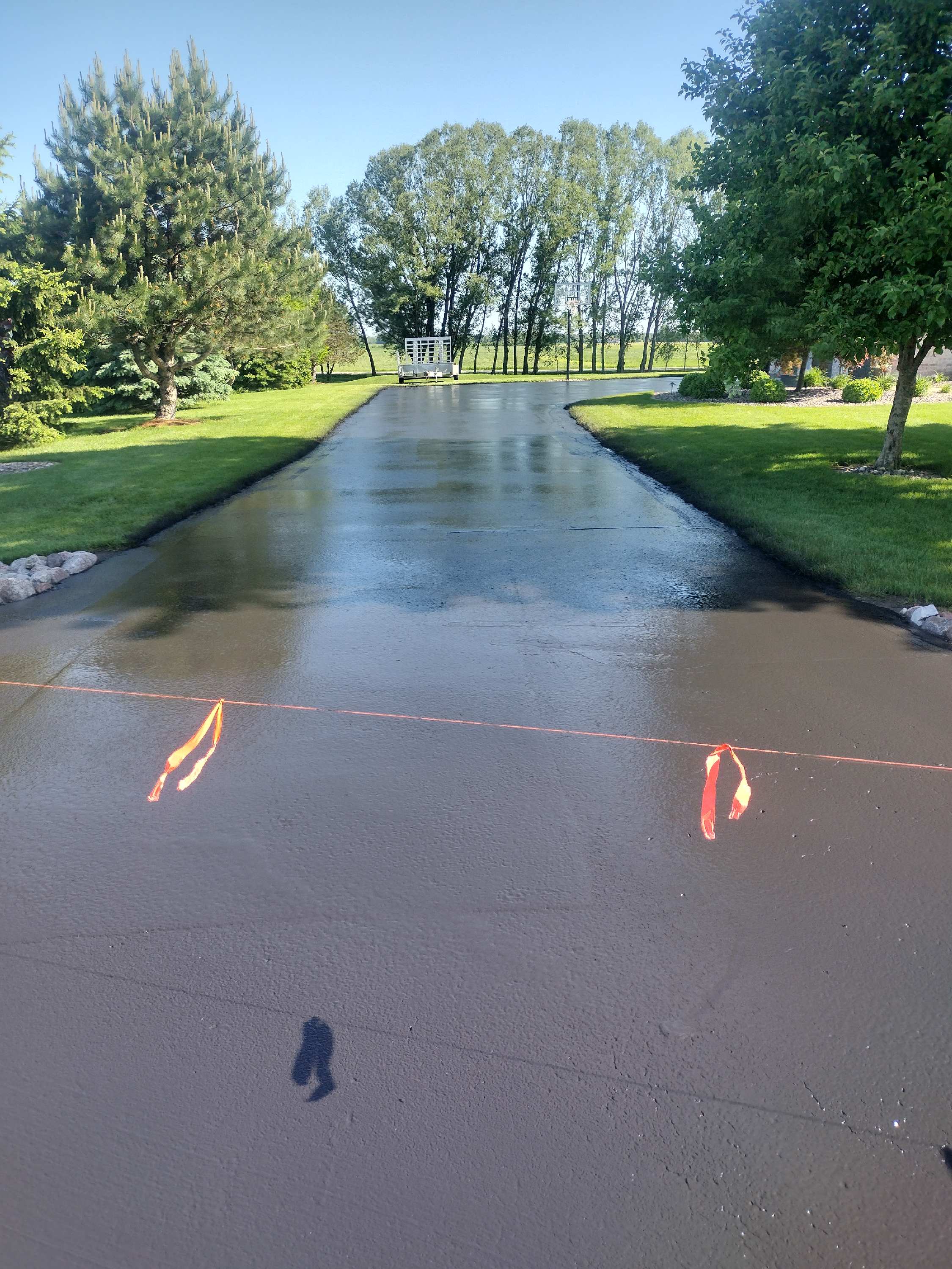 Fresh Sealcoat Application - Residential
